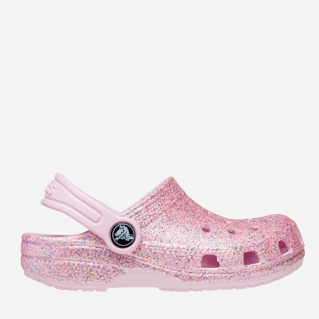 Дитячі крокси для дівчинки Crocs CR206992-WHRB 23-24 C7 Рожеві (191448988507) - зображення 1