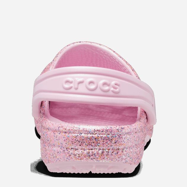 Chodaki dziecięce dla dziewczynki Crocs CR206992-WHRB 25-26 C9 Bladoróżowe (191448988521) - obraz 4