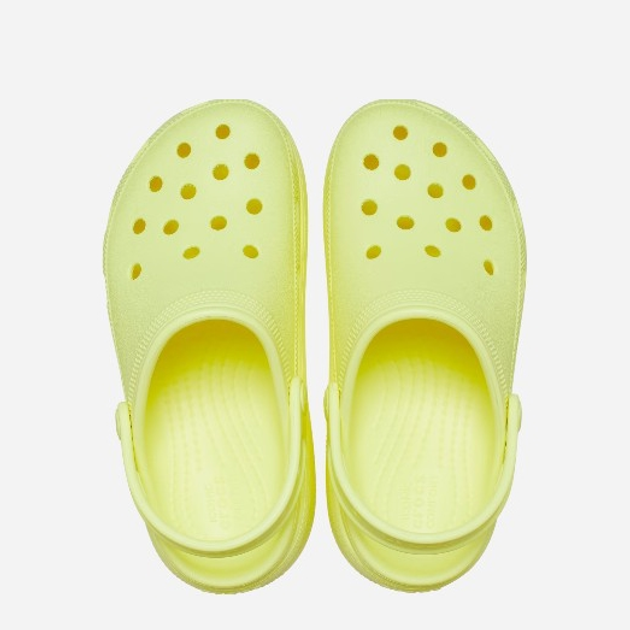 Chodaki dziecięce dla dziewczynki Crocs CR207708-SULP 33-34 J2 Żółte (191448970045) - obraz 3