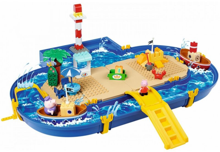 Piaskownica Wodna Big Waterplay Holiday Świnka Peppa (4004943551403) - obraz 4