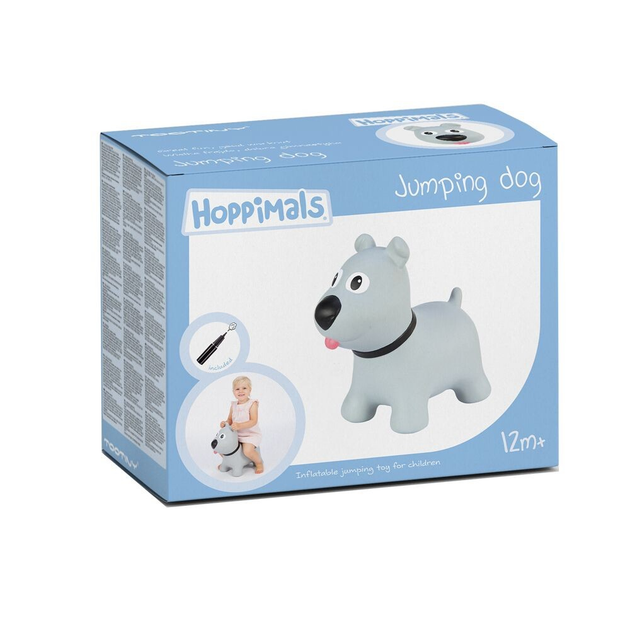 Skoczek dla dzieci Tootiny Hoppimals Piesek szary (5907630901736) - obraz 3