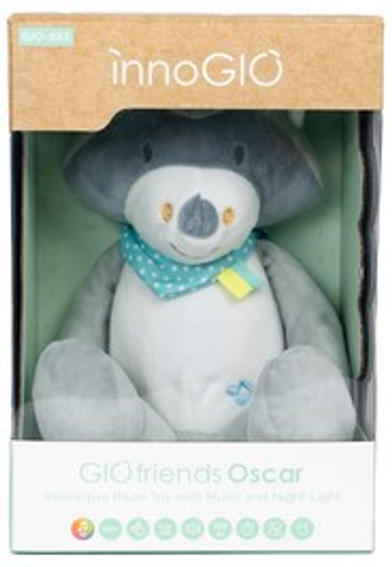 Zabawka dla dzieci InnoGIO GIO Friends Oscar Interactive Plush Toy GIO-883 muzyczna (5904405021149) - obraz 10