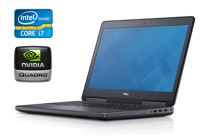 Мобильная рабочая станция Б-класс Dell Precision 7510 / 15.6" (1920x1080) IPS / Intel Core i7-6820HQ (4 (8) ядра по 2.7 - 3.6 GHz) / 40 GB DDR4 / 512 GB SSD NVMe / nVidia Quadro M2000M, 4 GB GDDR5, 128-bit / WebCam б/у - Фото 1 Мобильная рабочая станция Б-класс Dell Precision 7510 / 15.6" (1920x1080) IPS / Intel Core i7-6820HQ (4 (8) ядра по 2.7 - 3.6 GHz) / 40 GB DDR4 / 512 GB SSD NVMe / nVidia Quadro M2000M, 4 GB GDDR5, 128-bit / WebCam б/у - изображение 1