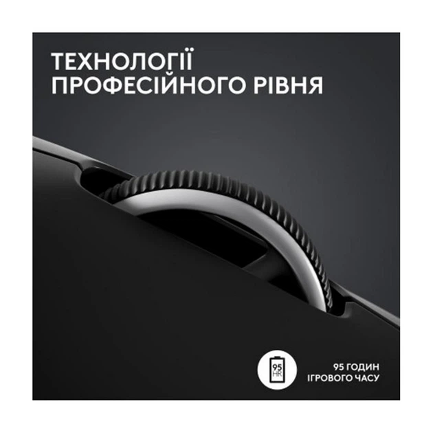 Миша LOGITECH Pro X Superlight 2 Lightspeed Black - зображення 9
