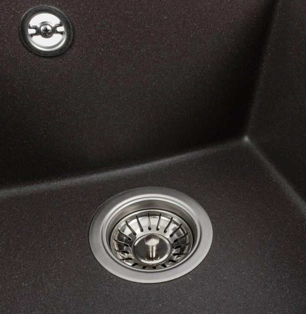 Кухонная мойка Platinum 4150 SOKIL матовый Гренадин (SP000039603) - изображение 3