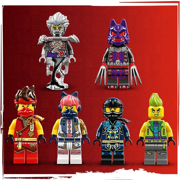 Конструктор LEGO NINJAGO Боевая арена турнира 659 деталей (71818