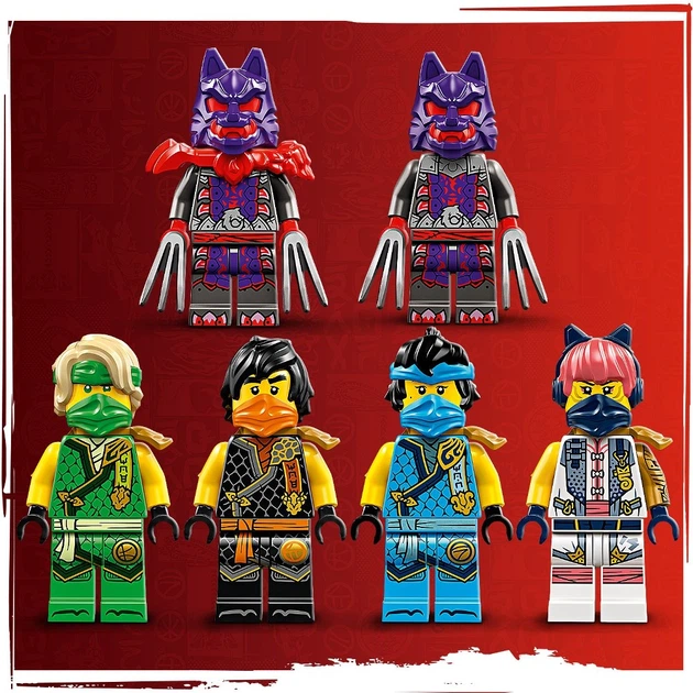Конструктор LEGO NINJAGO Комбі-автомобіль команди ніндзя 576