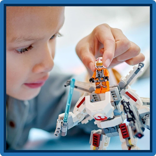 Конструктор LEGO Star Wars Робот X-Wing Люка Скайвокера 195 деталей (75390) - Фото 6 Конструктор LEGO Star Wars Робот X-Wing Люка Скайвокера 195 деталей (75390) - изображение 6