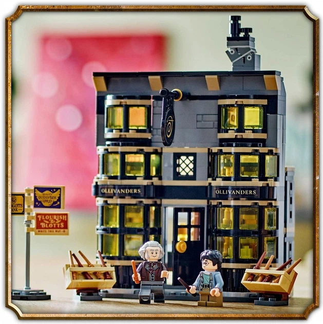 hanpei5 Конструктор LEGO Harry Potter Крамниці Олівандера й мантій від