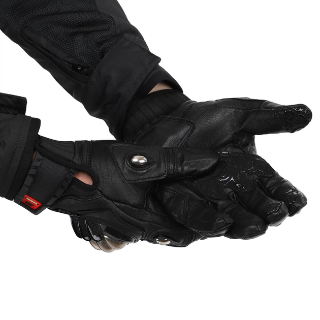Моторчатки MADBIKE (Кожа, PL, PVC, размер L, черный) (MAD-57_Черный_L) - изображение 4