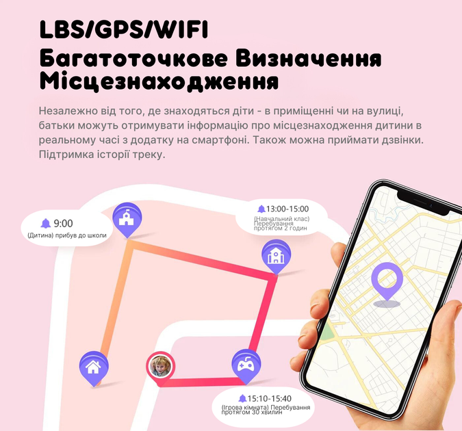 Смарт-часы PowerMe PowerWatch 7 Kiddy series 4G GPS - изображение 5