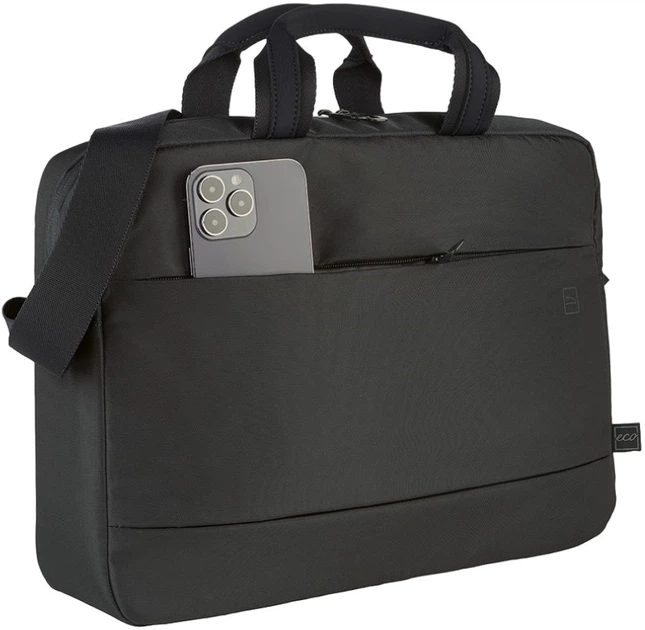 Сумка для ноутбука Tucano Global 2 15"/16" Black (BSBTK21516-BK) - Фото 4 Сумка для ноутбука Tucano Global 2 15"/16" Black (BSBTK21516-BK) - изображение 4
