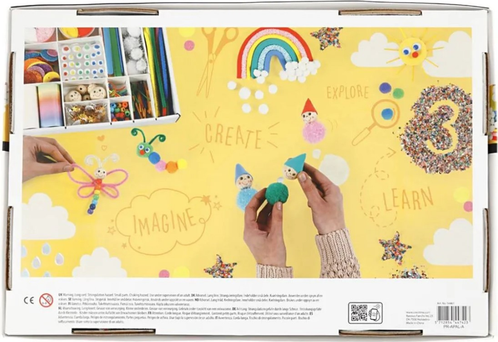 Набір для творчості Creativ Company DIY Kit Rainbow Creative Box (5712854447423) - зображення 5