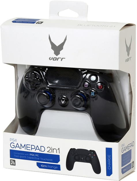 Bezprzewodowy gamepad Omega VARR Black (5907595440325) - obraz 5