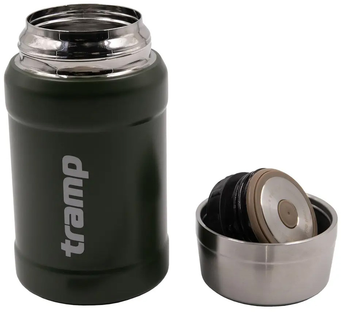 Термос Tramp харчовий 0.8 л в чохлі Оливковий (UTRC-132-olive) - зображення 5