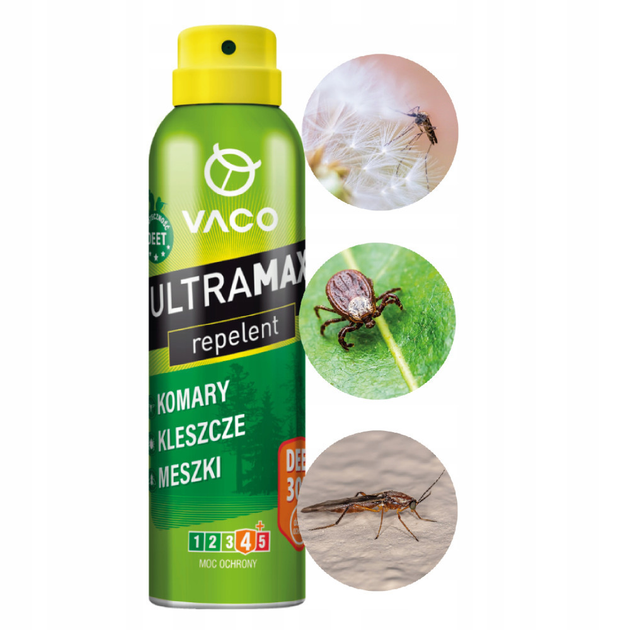 Спрей от комаров и клещей 170 мл ULTRAMAX [VACO] – купить онлайн на ROZETKA