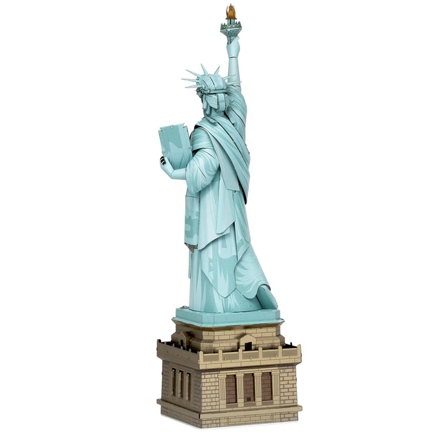 Металлический конструктор 3Д Metal Earth - Statue of Liberty, PS2008 - Фото 2 Металлический конструктор 3Д Metal Earth - Statue of Liberty, PS2008 - изображение 2