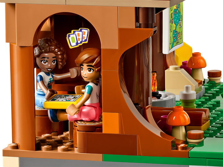 Zestaw klocków LEGO Friends Domek na drzewie na obozie kempingowym 1128 elementów (42631) - obraz 4