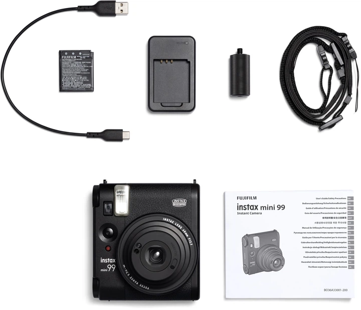 Aparat natychmiastowego drukowania Fujifilm Instax Mini 99 Black (16823519) - obraz 8
