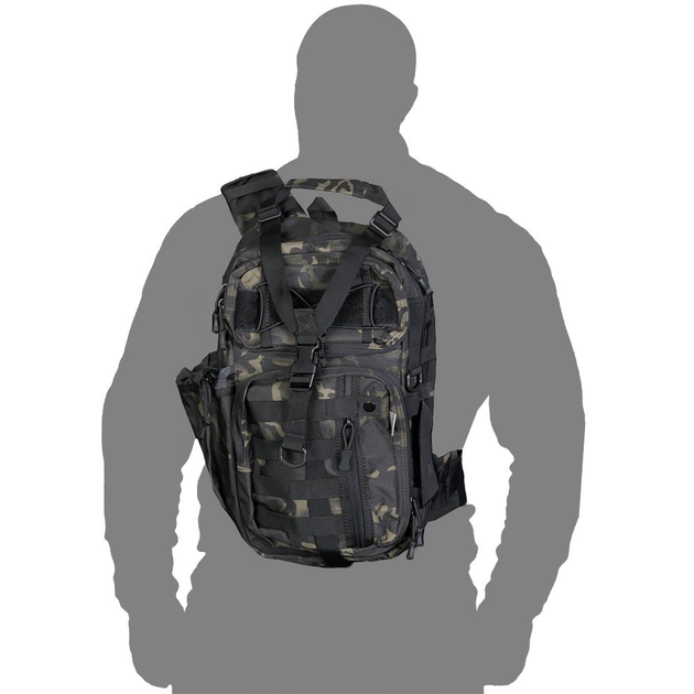 Тактичний Camotec рюкзак TCB Multicam Black чорний мультикам - зображення 2