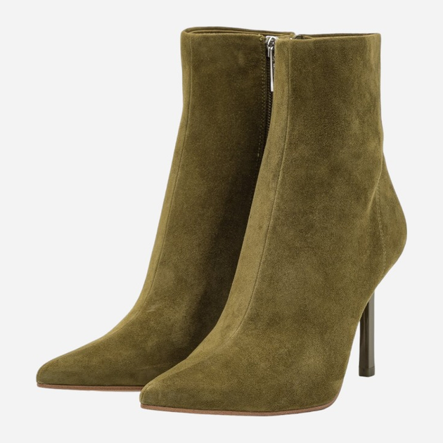 Жіночі ботильйони Steve Madden Iyanna Bootie SM11002278-375 36 22.2 см Оливкові (8720857114416) - зображення 5