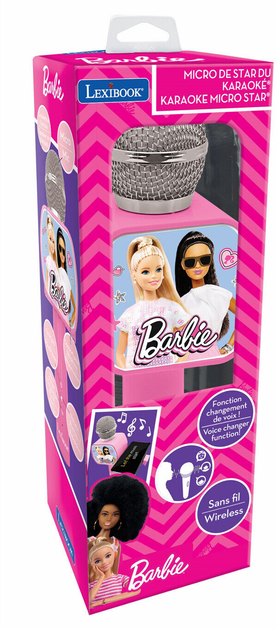 Безпровідний мікрофон Lexibook Barbie Bluetooth (3380743101941) - зображення 2