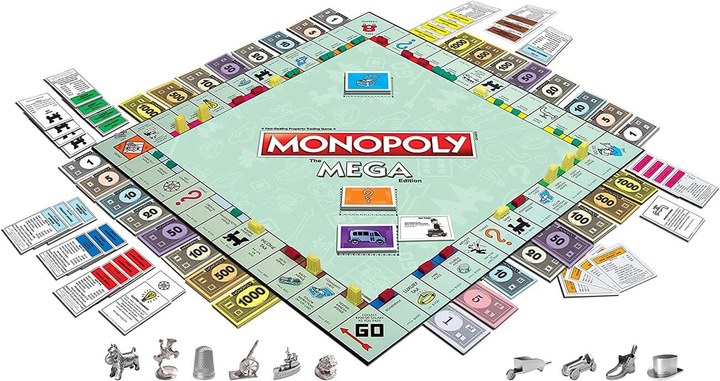 Настільна гра Hasbro Gaming Monopoly The Mega Edition (5053410002459) - зображення 2