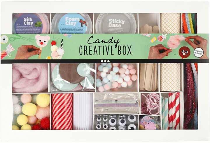Zestaw kreatywny Creativ Company Creative Box Sweet Treat (5712854447447) - obraz 1