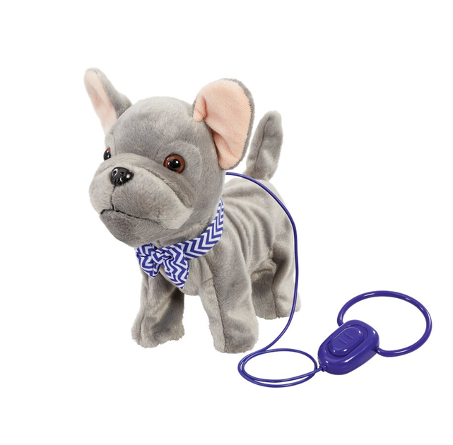 М'яка іграшка Happy Pets French Bulldog On Leash (5056289420744) - зображення 3