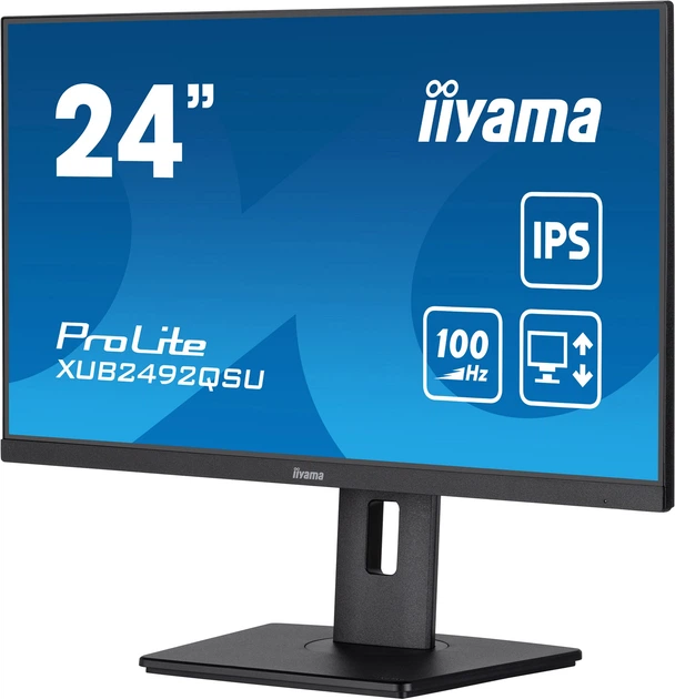 Monitor 23.8" iiyama ProLite XUB2492QSU-B1 - obraz 3