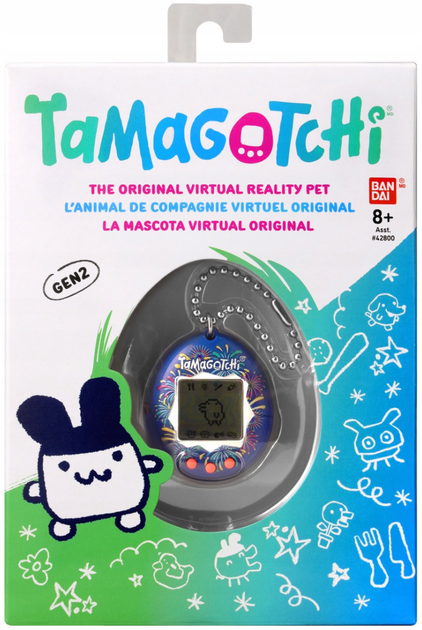 Інтерактивна іграшка Bandai Tamagotchi Tamagotchi Sweet Fireworks (3296580429783) - зображення 1