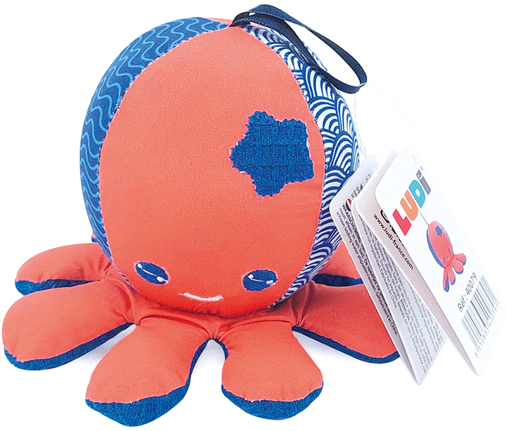 Zabawka-gąbka do kąpieli Ludi Octopus (3550833400791) - obraz 1