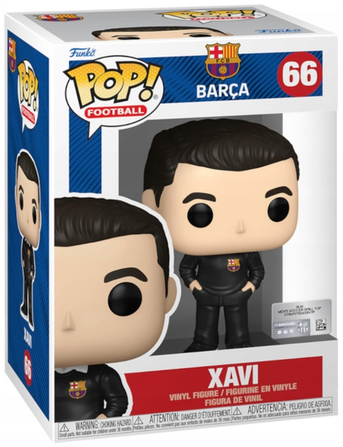 Фігурка Funko POP Football ФК Барселона - Хаві 66 (5908305247265) - зображення 1