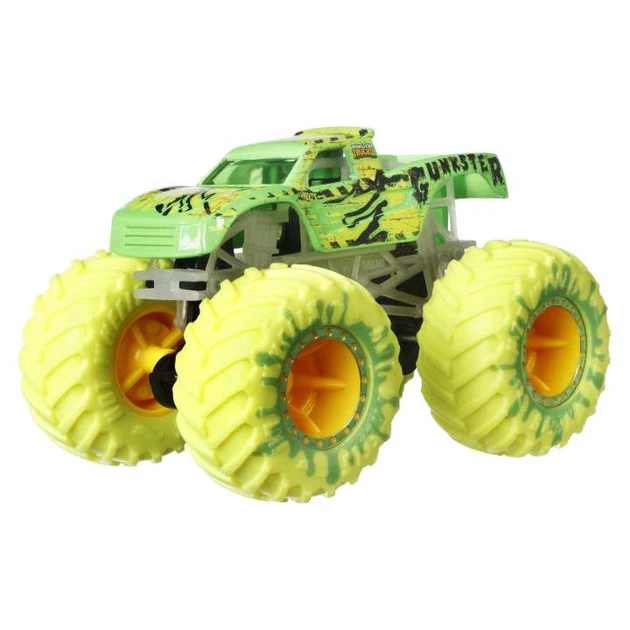 Zestaw pojazdów Hot Wheels Monster Trucks Pojazdy Świecące w ciemności 1:64 10 szt (0194735006304) - Zdjęcie 3 Zestaw pojazdów Hot Wheels Monster Trucks Pojazdy Świecące w ciemności 1:64 10 szt (0194735006304) - obraz 3