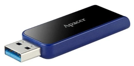 Флеш-драйв Apacer AH356 64GB USB 3.2 Black - Фото 3 Флеш-драйв Apacer AH356 64GB USB 3.2 Black - зображення 3
