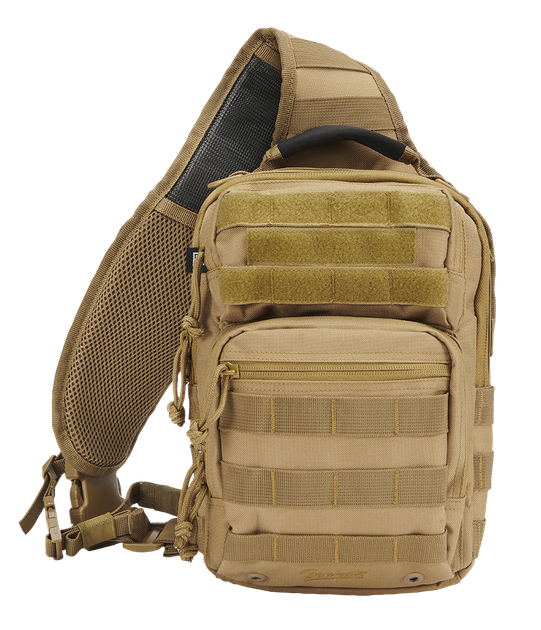 Тактична сумка-рюкзак Brandit-Wea US Cooper sling medium(8036-70-OS) camel, 8L - зображення 1