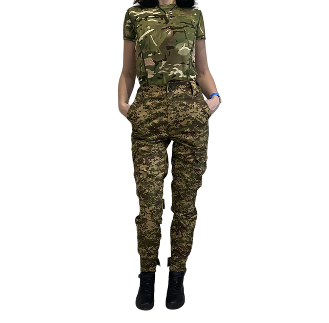 Жіночі військові тактичні штани 40 Хижак - зображення 1