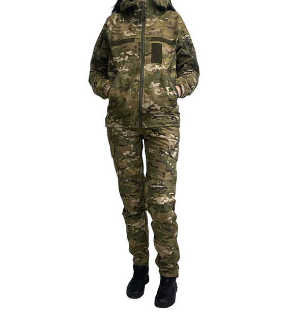 Тактична військова весняно-літня куртка 3XL мультикам - зображення 1