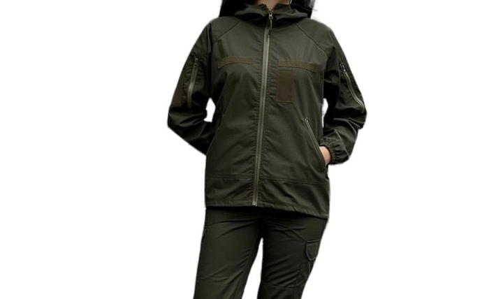 Тактична військова легка куртка XS хакі, олива - зображення 1