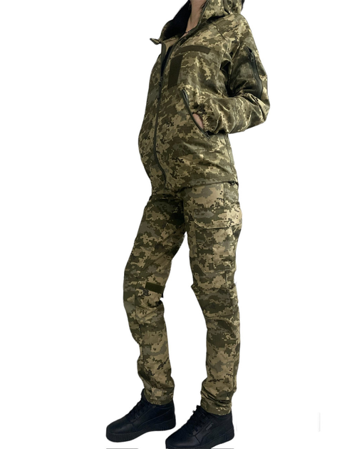 Тактична військова легка куртка ріп стоп 38 укрпіксель - зображення 2