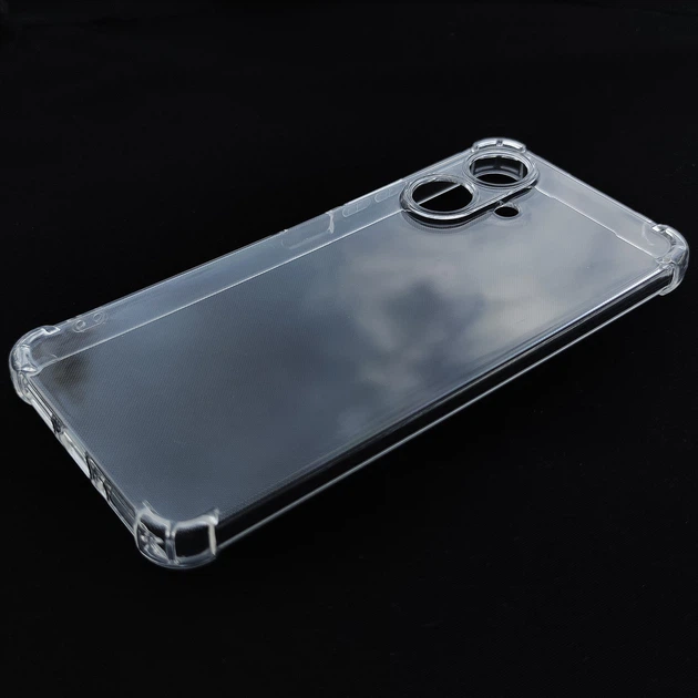 Силиконовый чехол KST Border для Xiaomi Redmi 13C 5G Прозрачный - Фото 3 Силиконовый чехол KST Border для Xiaomi Redmi 13C 5G Прозрачный - изображение 3