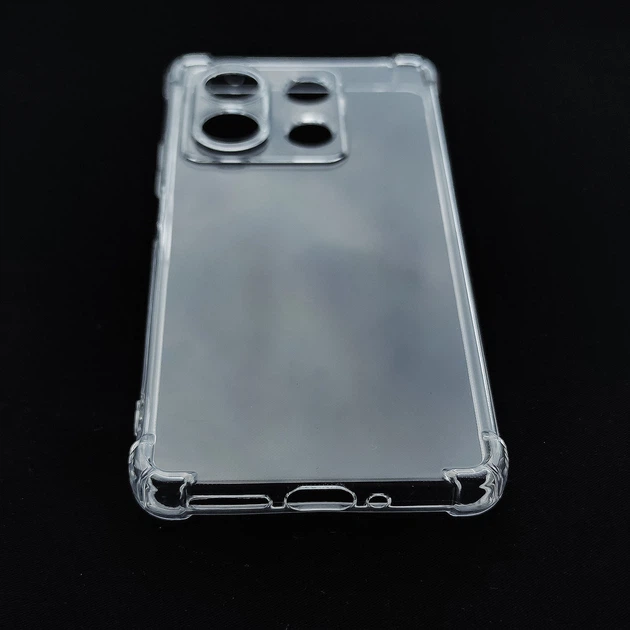 Силиконовый чехол KST Border для Xiaomi Redmi Note 13 5G Прозрачный - Фото 2 Силиконовый чехол KST Border для Xiaomi Redmi Note 13 5G Прозрачный - изображение 2