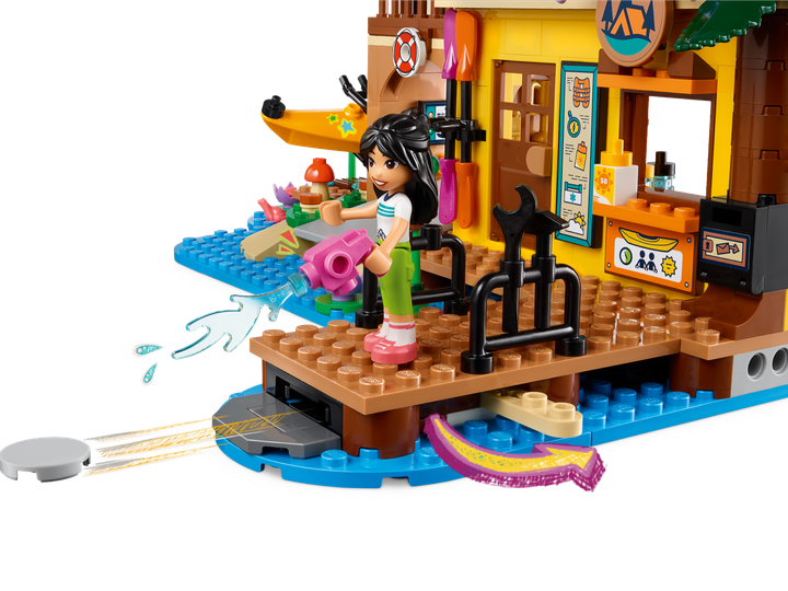 Zestaw klocków LEGO Friends Sporty wodne na obozie kempingowym 628 elementów (42626) - obraz 4