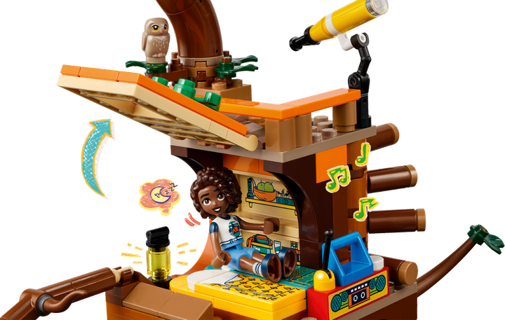 Zestaw klocków LEGO Friends Domek na drzewie na obozie kempingowym 1128 elementów (42631) - obraz 8