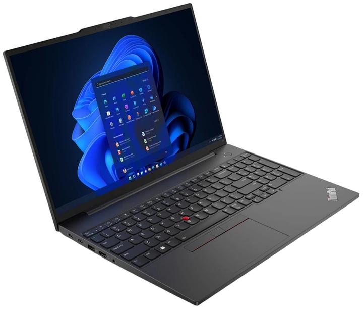 Ноутбук Lenovo ThinkPad E16 Gen 1 (21JN000DMH) Graphite Black - зображення 2