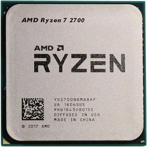 Процессор sAM4 AMD Ryzen 7 2700, 3,2-4,1 МГц, 8-16 core, 65W Б/У - Фото 1 Процессор sAM4 AMD Ryzen 7 2700, 3,2-4,1 МГц, 8-16 core, 65W Б/У - изображение 1