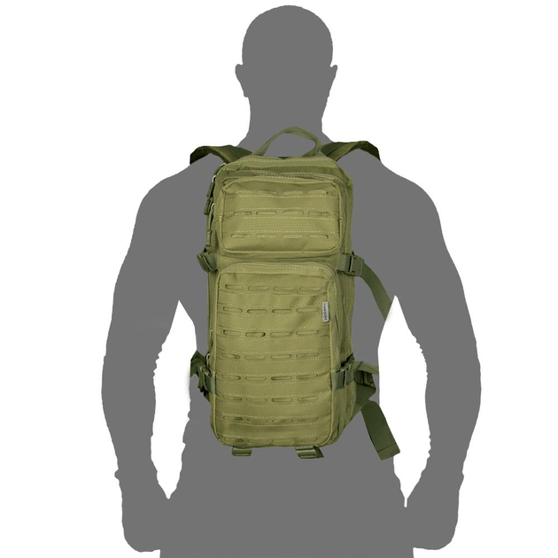 Тактичний CamoTec рюкзак RAPID LC Olive Олива - зображення 2