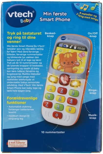 Розвивальна іграшка Vtech Baby My First Smart Phone (3417761381328) - зображення 5
