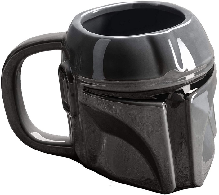 Filiżanka Paladone Shaped Mug Star Wars The Mandalorian 650 ml (5055964757403) - obraz 2