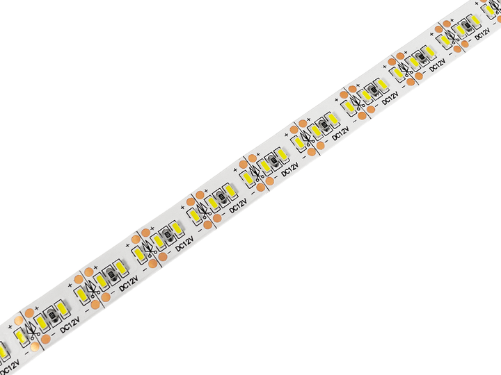 Світлодіодна стрічка 3014-204led-10mm-12V 12-14lm, IP20 білий 2 роки гарантії LEDUA (2931) - зображення 3